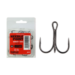 Крючки рыболовные (тройник) Saikyo 7001BN № 18 (50шт)