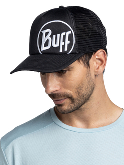 Кепка Buff Trucker Cap Logo Black