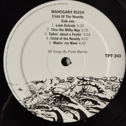 Винтажная виниловая пластинка LP Mahogany Rush Child Of The Novelty (EU 2007) Limited Edition