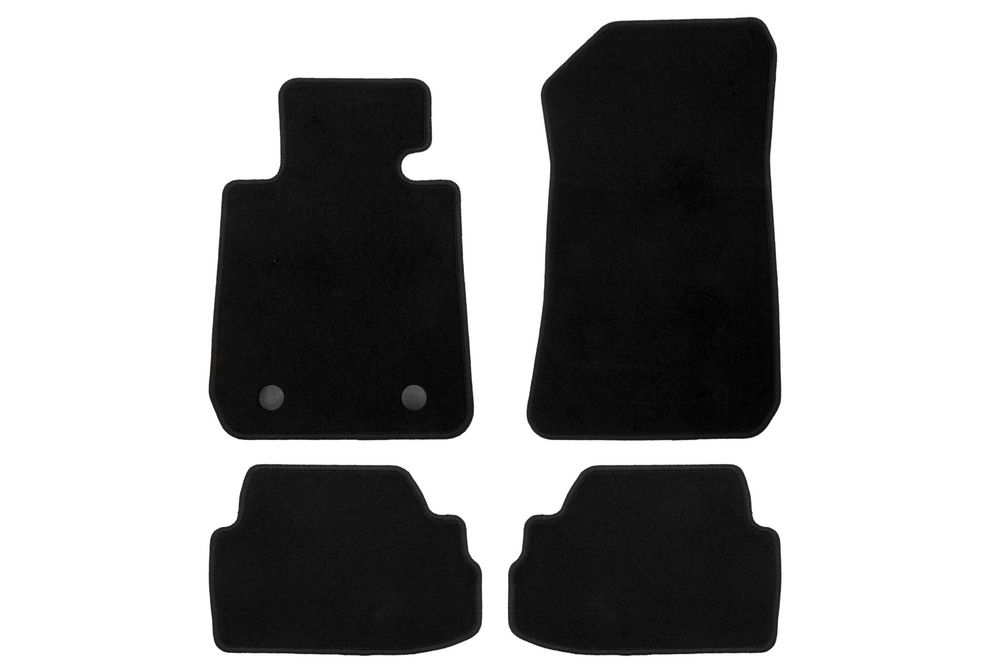 Коврики в салон для BMW 1 3D E81 АКПП 2004-2007, 2007-2011, хэтчбек, 4 шт. (текстиль) KLEVER01050301200K