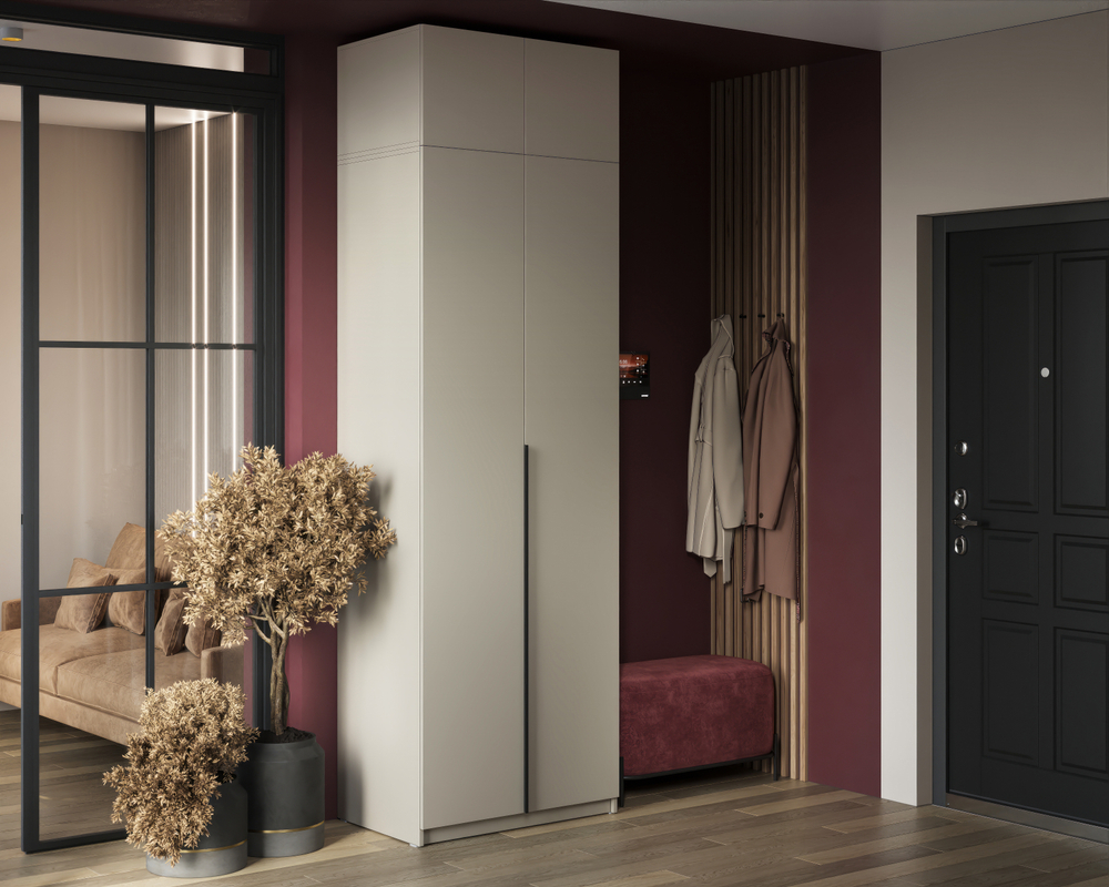 Шкаф Бруно ЛДСП кашемир/ЛДСП кашемир