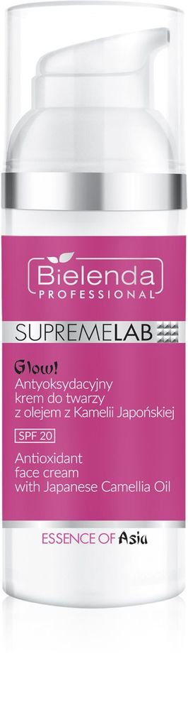 Bielenda Professional Supremelab Essence of Asia - Антиоксидантный крем для лица с маслом японской камелии SPF 20 /   50  ml  / GTIN 5902169031077