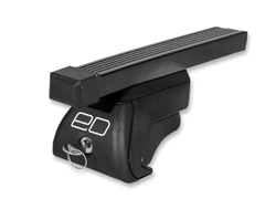 Багажник на интегрированные рейлинги с замком, 135 см, сталь