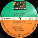Phil Collins - Face Value (Германия 1988г.)