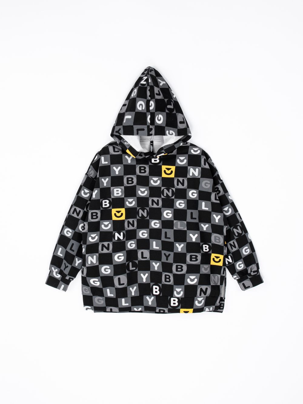 Худи облегченное "БАНГЛИМАНИЯ" подростковое