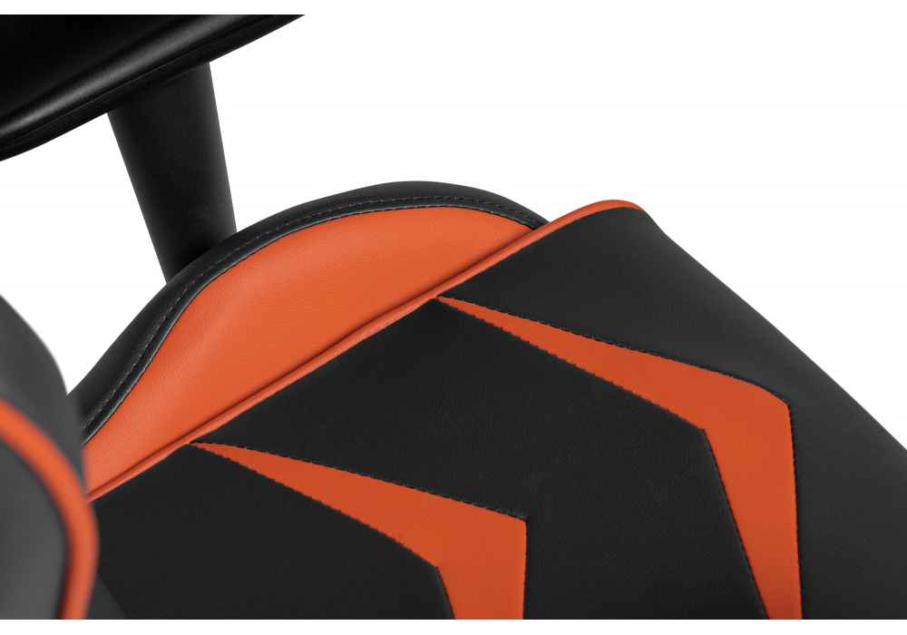 Компьютерное кресло Woodville Racer черное, оранжевое