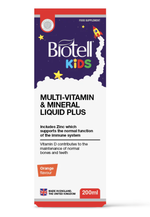 BioTell - Multi-Vitamin & Mineral Liquid Plus, 200 ml