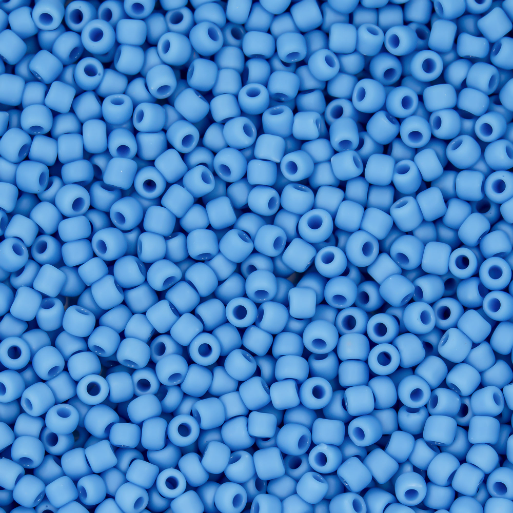 Японский бисер TOHO Round 11/0 (№43DF), непрозрачный матовый
