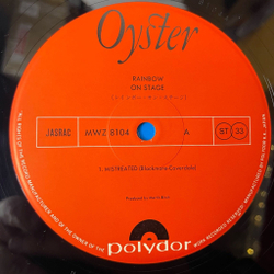 Винтажная виниловая пластинка LP Rainbow On Stage (Japan 1977) (Obi) Mistreated