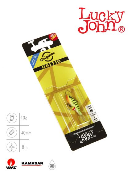 Балансир Lucky John BALTIC 4 с тр. 40мм/24 блистер