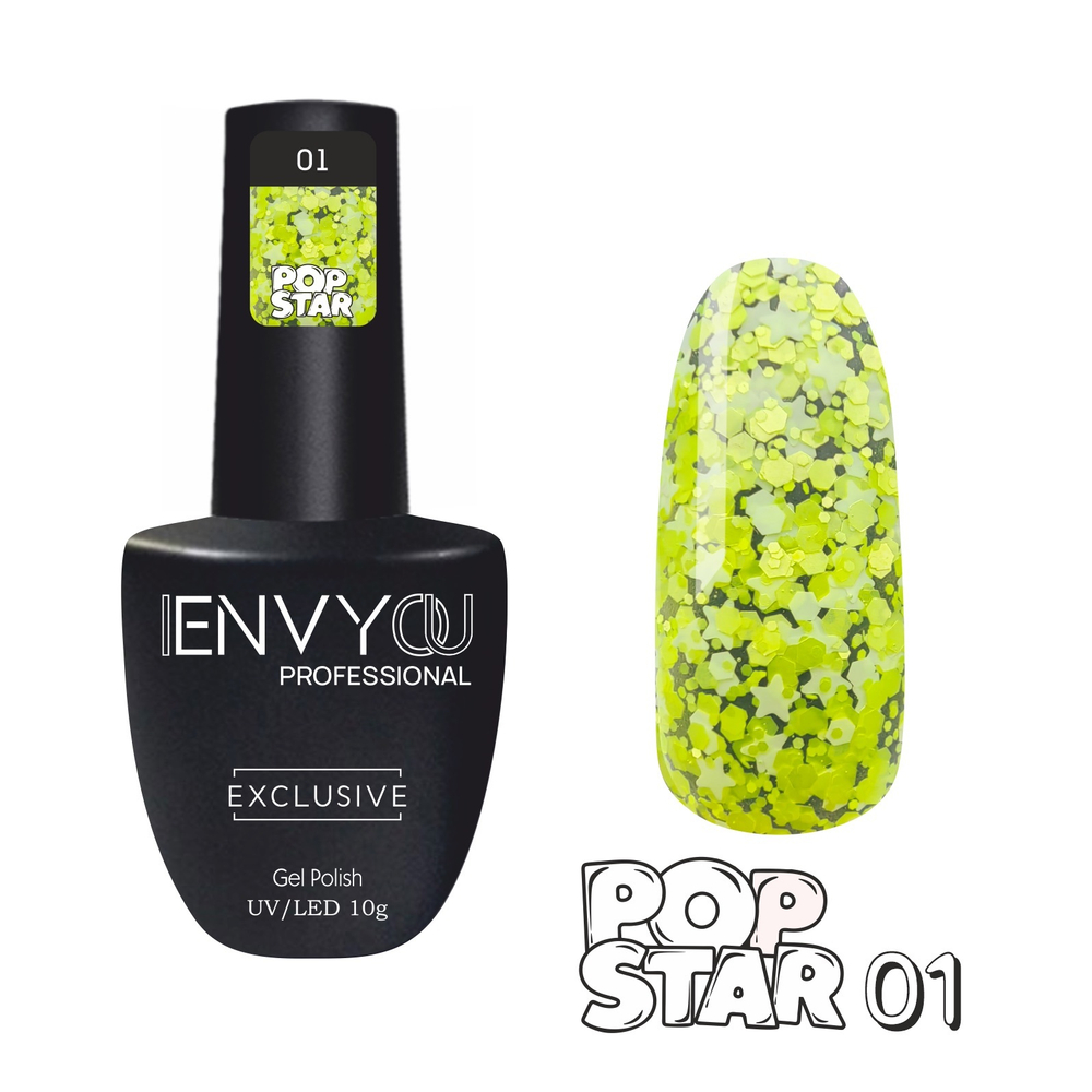 Гель-лак ENVY Pop Star 01 (10g)