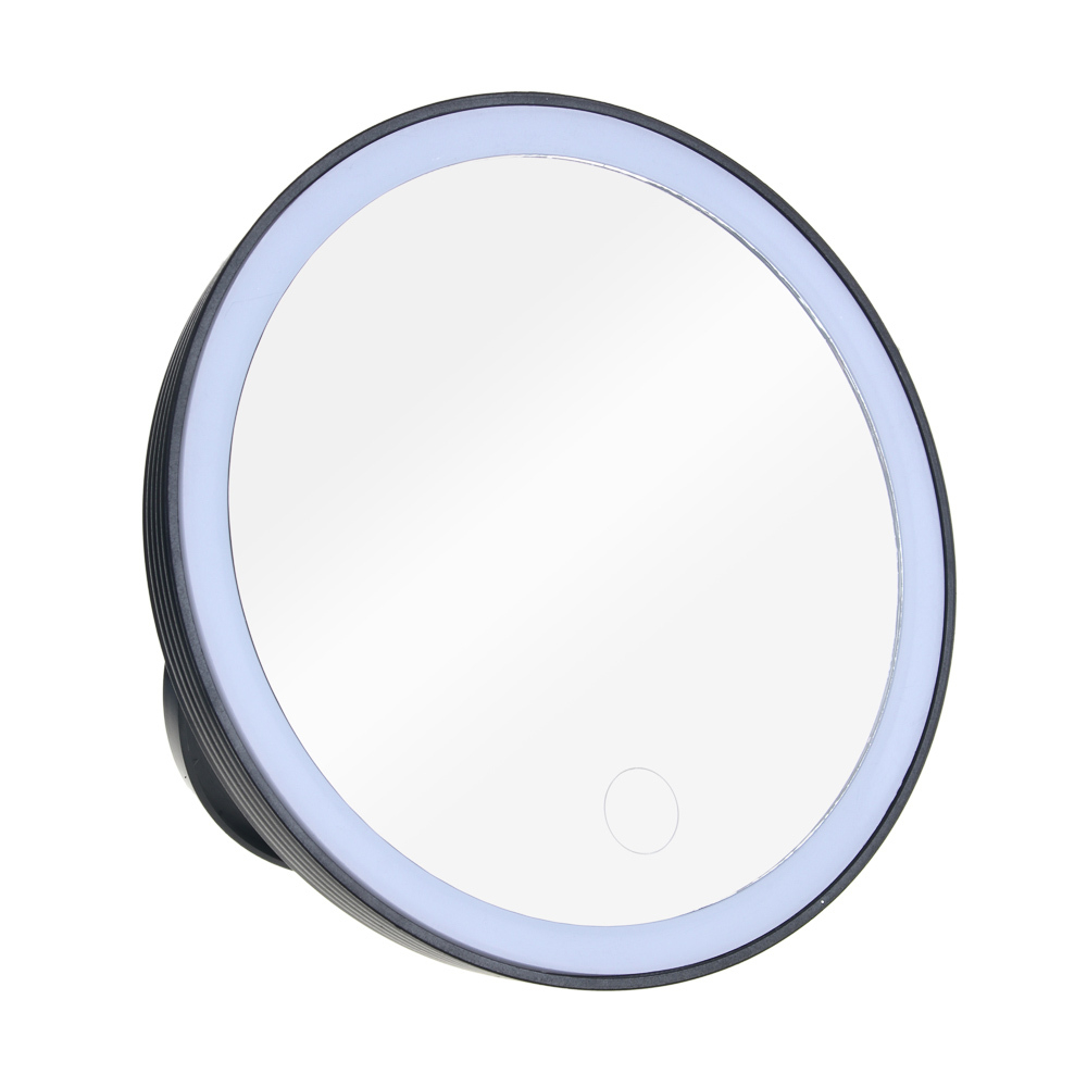 Зеркало с LED-подсветкой USB 4AAA 15 см.