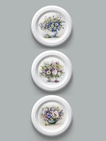 Картины на стену интерьерные на холсте 3 шт. 17.5 см