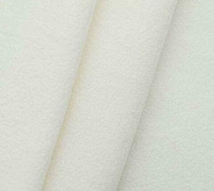 Трикотаж Флис 180 (45 х 50 см, 50 х 50 см +- 2см) цвет молочный (10216170/100921/0272197, Китай)