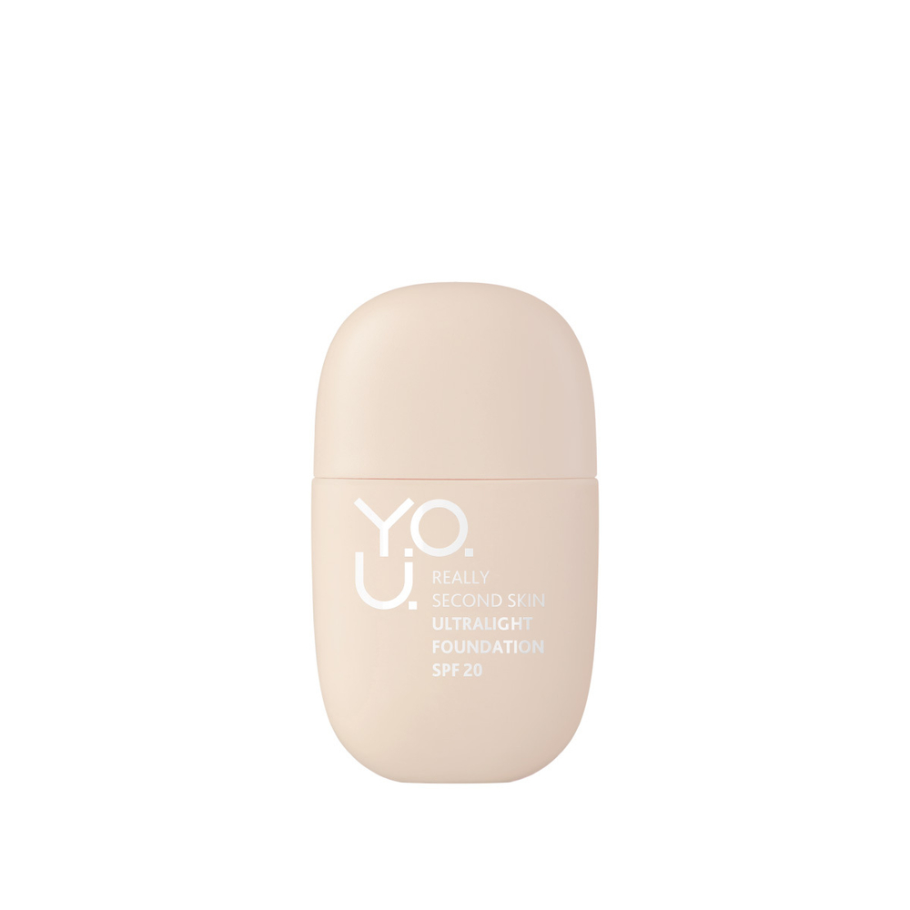 Relois Y.O.U. Really Second skin Тональный крем ультралегкий тон 40 (Warm Beige) 30 мл