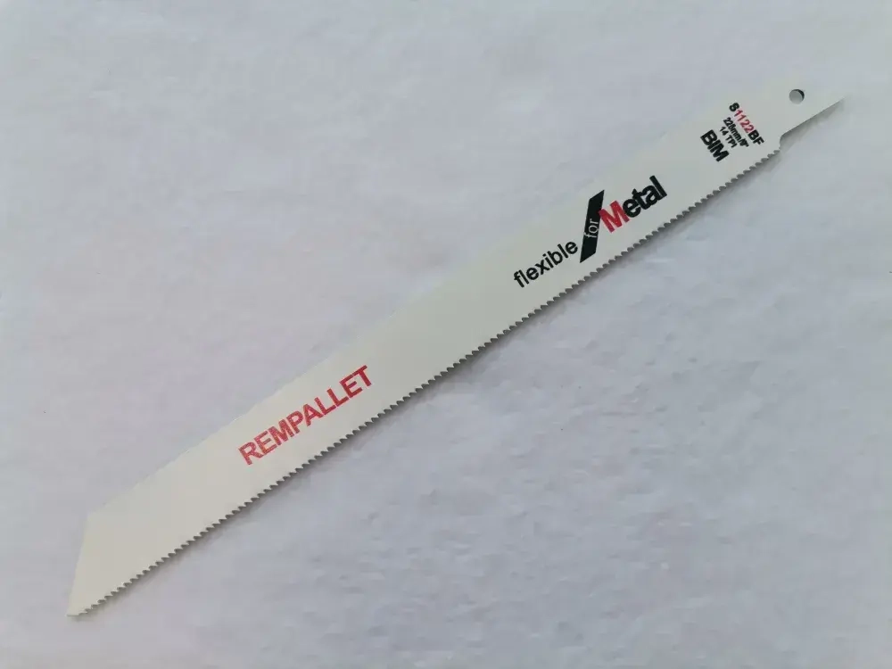 Полотно сабельное по металлу S1122BF, 10шт, длина 225 мм, шаг 1,8мм (14TPI).