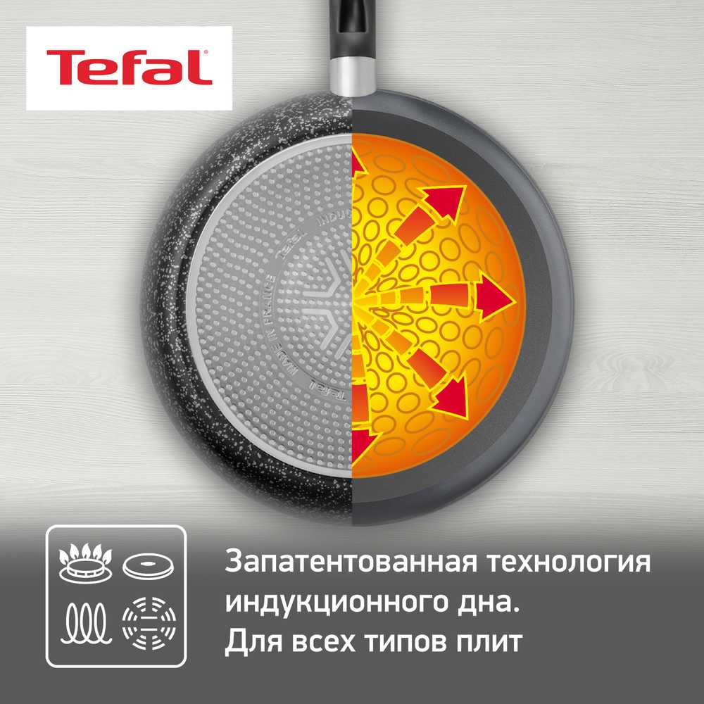 Сковорода для блинов Tefal Meteor 25 см 04208025