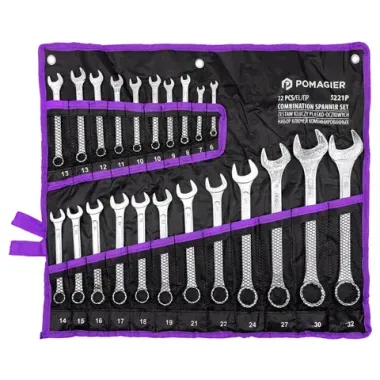 Набор ключей комбинированных 22пр. POMAGIER POM-5221P