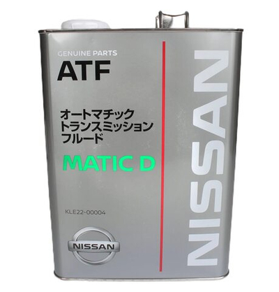 Жидкость трансмиссионная NISSAN MATIC FLUID D 4л