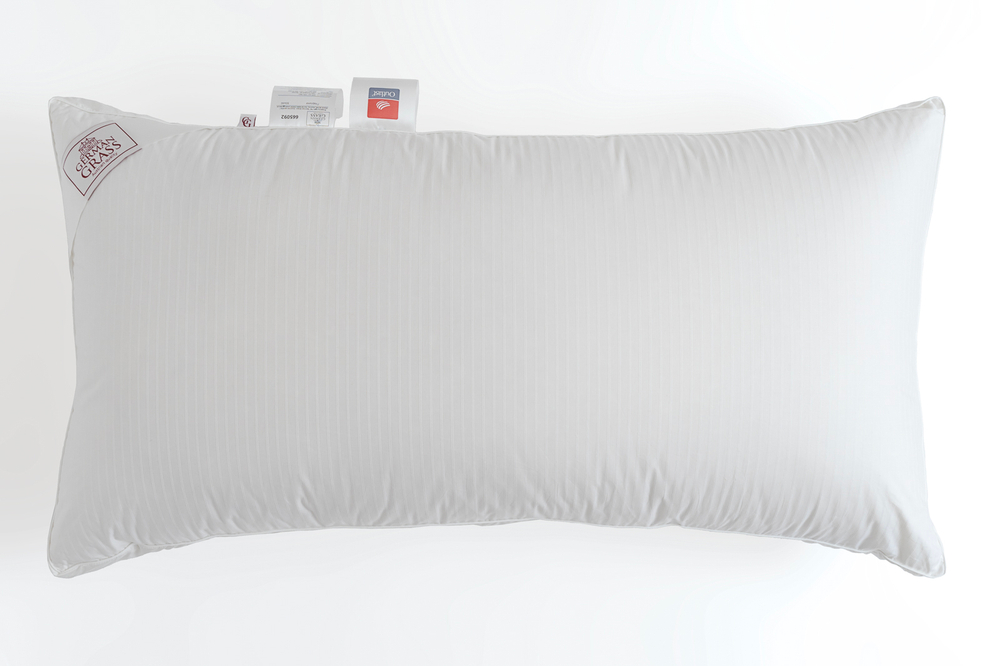 Подушка трехкамерная упругая 50х90 German Grass 3D Thermo Down Grass с эффектом терморегуляции с бортиком