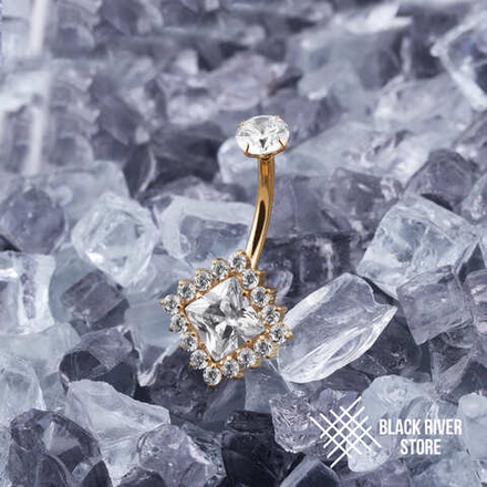 Банан Jasmine Square Crystal PVD Yellow