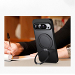 Чехол MosSeller для Google Pixel 9/9 Pro с MagSafe, кольцо-подставка, черный