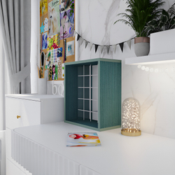 D-Box Органайзер для маркеров 5х5, Увадрев U9710 Рейн Изумруд + Муссон