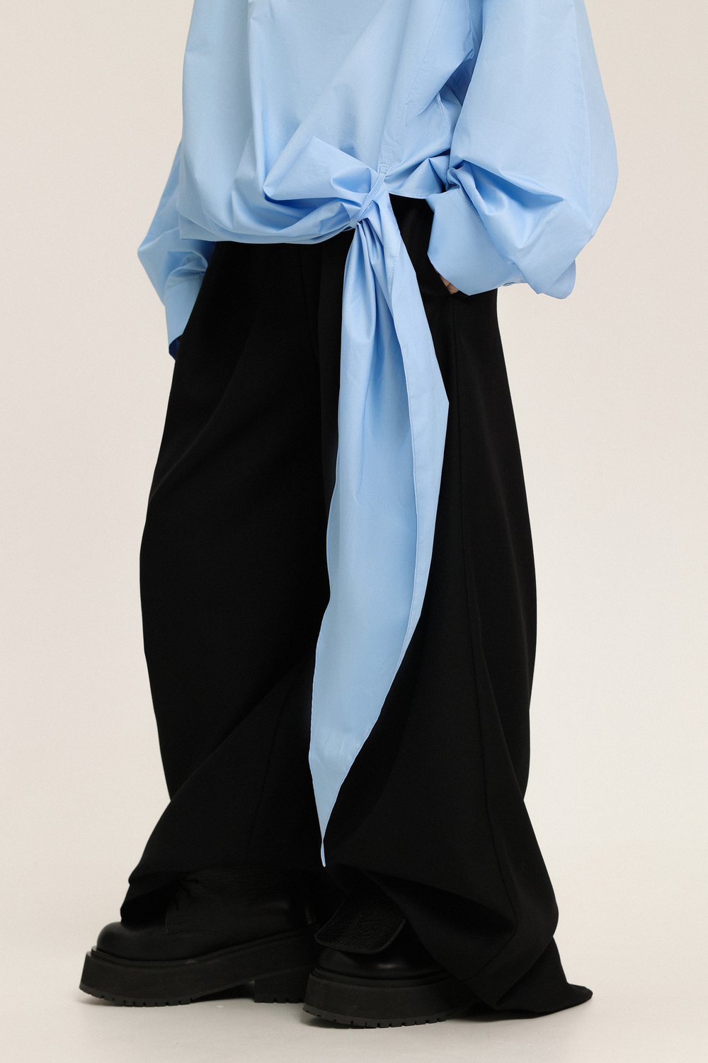 Рубашка с узлом