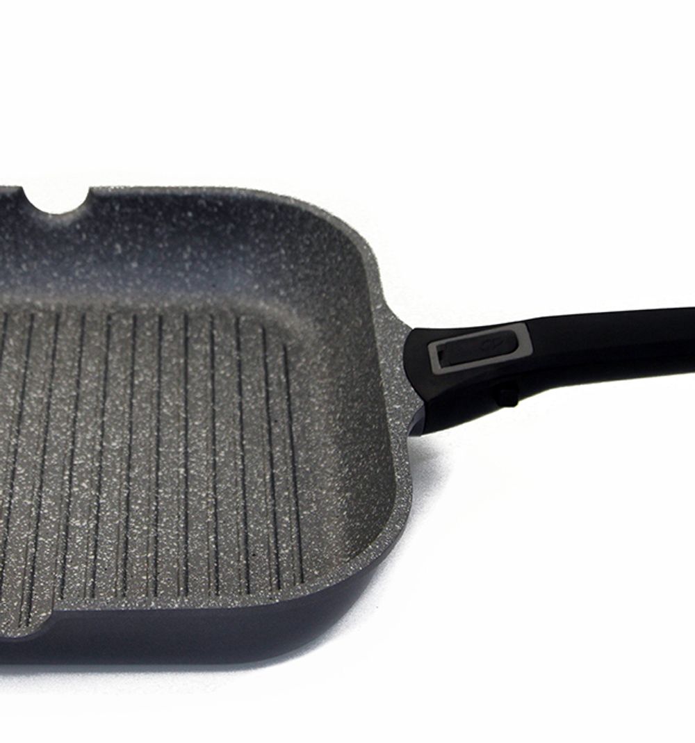 Сковорода-гриль алюминиевая Gipfel Batista 2685 28 см