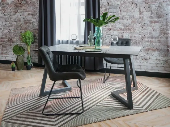 Стол обеденный раздвижной Grey 160-210