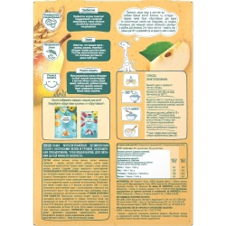 Сухая каша ФрутоНяня безмолочная мультизлаковая с кусочками яблок и грушей, для варки, 200 г