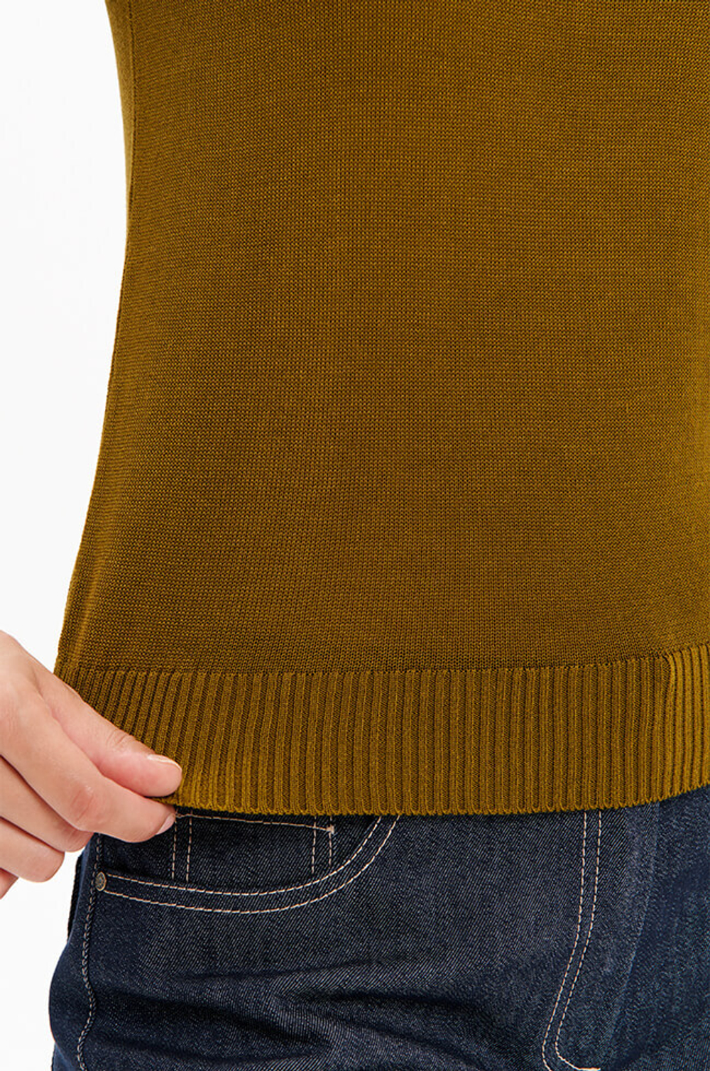 23455 Джемпер женский (оливковый)