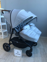 Коляска детская для близнецов RANT "Twinny" RA151 Luna