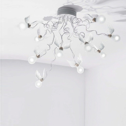 Ceiling design lamp  Birdie's Nest by Ingo Maurer