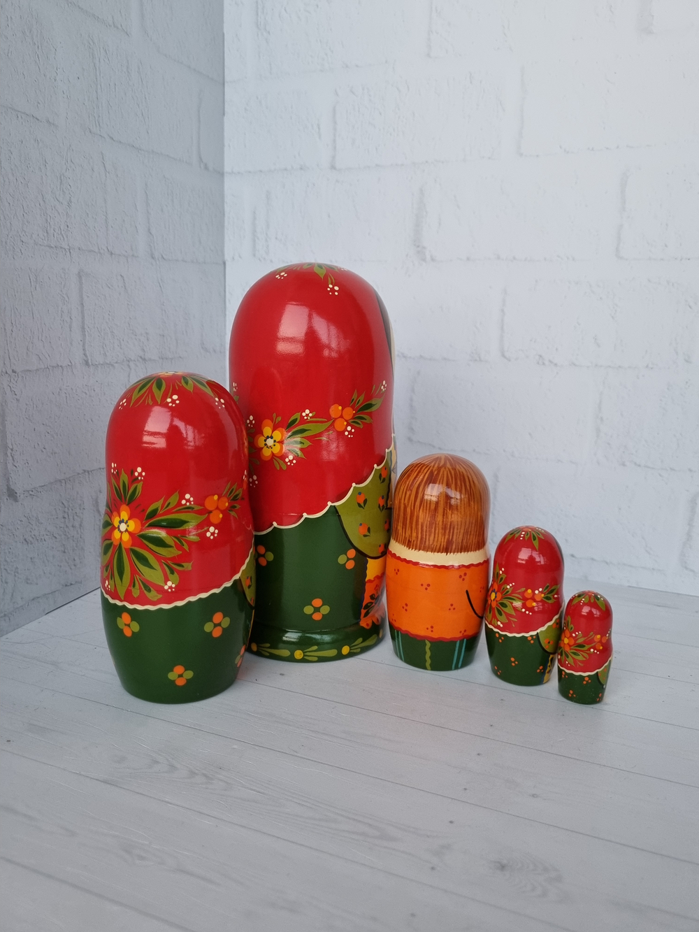 Матрешка "с курочкой" традиция 5мест