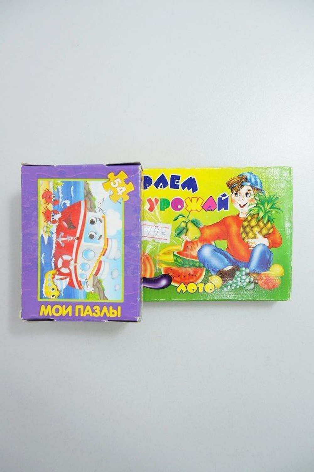 Набор из 2х предметов : Пазлы и Лото, новый