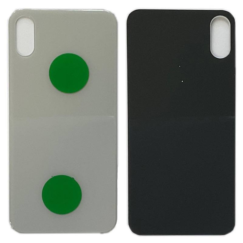 Задняя крышка для Apple iPhone Xs Белый (широкий вырез под камеру) - Премиум