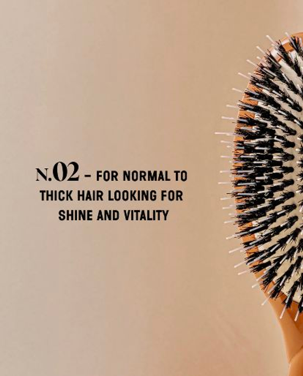 La Bonne Brosse Массажная расческа для волос N 02 Essential Detangling Brush - Emerald Green