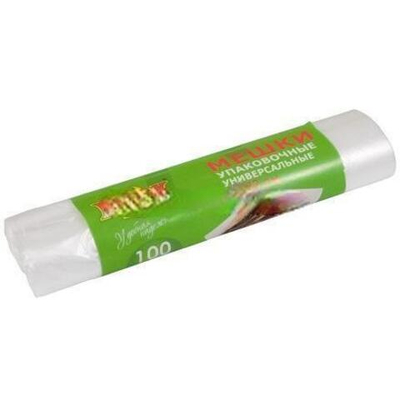 Пакет фасовочный ПНД 18х32 (100) рулон "Крепак" (1/50 упак.)