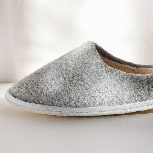 Туфли комнатные Горизонт | серый