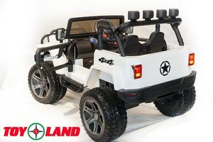 Детский электромобиль Toyland Jeep WHE 1688 белый