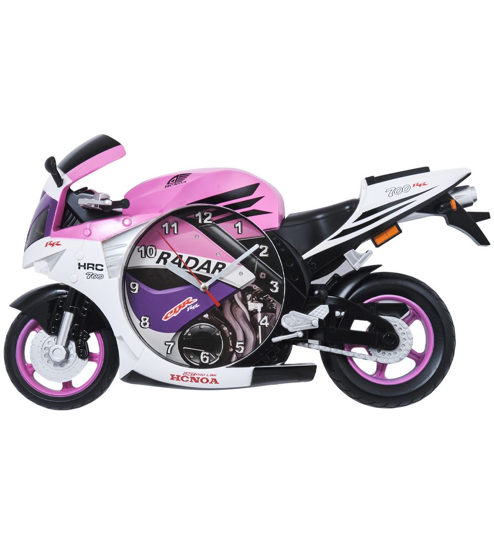 GAEM Art CL-04/6 Часы настенные «Супербайк» роз.