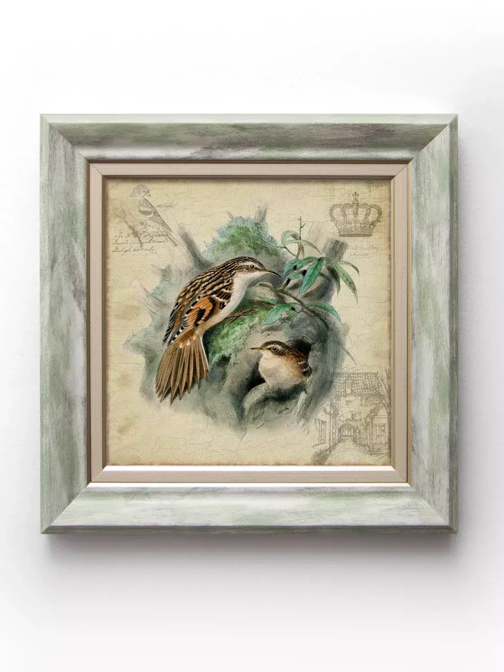 Картина на стену интерьерная на холсте 27,5*27,5 см