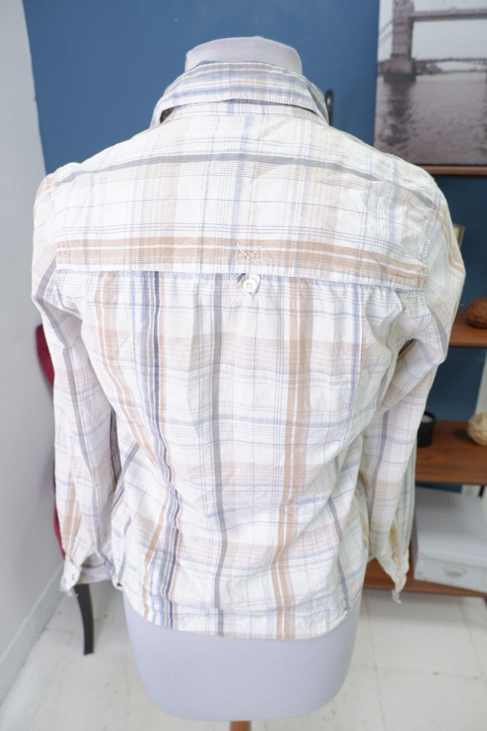 Рубашка Only в клетку 44 размер