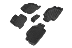 Коврики EVA 3D ромб для Mitsubishi Pajero Sport II 2008-2015, Seintex.95320