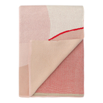 Плед из хлопка с авторским принтом бежевого цвета из коллекции freak fruit, 130х180 см