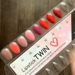 ESTRADE Лак для ногтей полуматовый "Lipstick Twin"