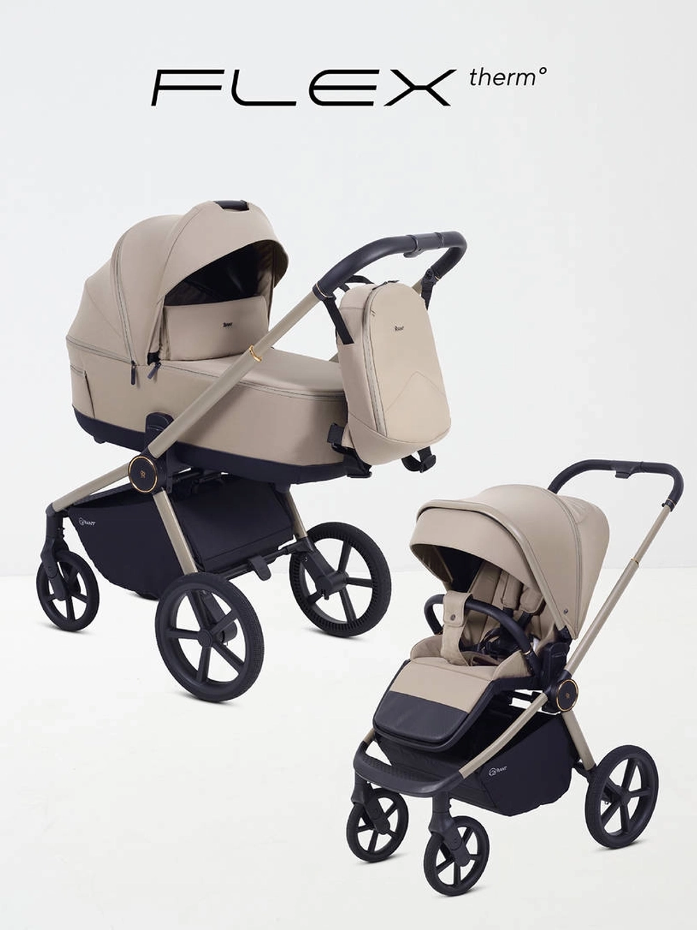 Коляска детская RANT "FLEX Therm" (2в1) RA112 Sandy Beige