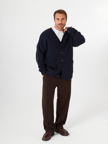 Терракотовые трикотажные брюки QWE