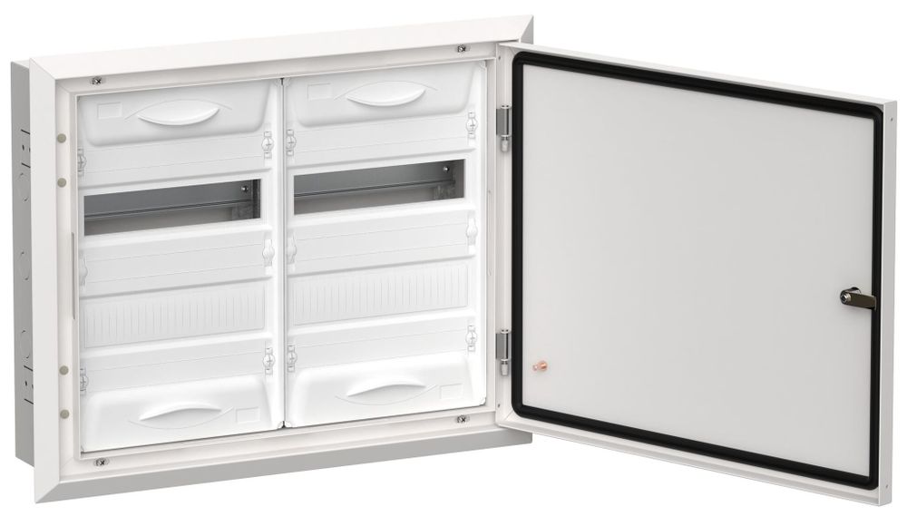 Корпус металлический ЩРВ-48 (2х24) 505х625х130мм IP31 белый (одна дверь) TITAN IEK